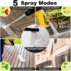 image2025New Electric Pressure Power Washer 4500 PSI 32 GPM Total with 4 Quick Connect Nozzles Inlet Hose ampamp Filter Foam Cannon for CarsFencesDrivewaysPatiosHome Cleaningred