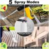 image2025New Electric Pressure Power Washer 4500 PSI 32 GPM Total with 4 Quick Connect Nozzles Inlet Hose ampamp Filter Foam Cannon for CarsFencesDrivewaysPatiosHome Cleaninggreen