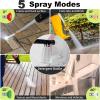 image2025New Electric Pressure Power Washer 4500 PSI 32 GPM Total with 4 Quick Connect Nozzles Inlet Hose ampamp Filter Foam Cannon for CarsFencesDrivewaysPatiosHome Cleaningnavy blue