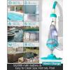 image2025Upgraded Cordless Pool Vacuum for Above Ground Handheld Pool Spa Vacuum Cleaner for Inground Pools Hot Tub Rechargeable 60quot Extendable Pole up to 195 GPM for Leaves Debris Shallow StepsGREEN
