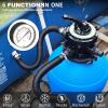 imageFOTING 12quot Sand Filter Pump for Above Ground Pool with Timer 12 HP 3000GPH Swimming Pumps System ampamp Filters for Pools Up to 8000GAL 6Way Valve Enhanced Circulation for CrystalClear Pool3000GPH12in