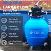imageFOTING 12quot Sand Filter Pump for Above Ground Pool with Timer 12 HP 3000GPH Swimming Pumps System ampamp Filters for Pools Up to 8000GAL 6Way Valve Enhanced Circulation for CrystalClear Pool3000GPH12in