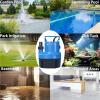 imageFOTING 14HP Portable Sump Pump with 25ft Power CordThermoplastic Submersible Pump Lowest Sucking Level 15inchWater Pump 1215GPH for Basement Pool DrainageHot TubGarden Pond