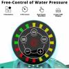 imageFOTING 2025Upgraded Electric Pressure Washer with Adjustable Touch Screen 5000PSI 33GPM8 Level 4 Quick Connect NozzlesInlet HoseampampFilterampampFoam Cannon for CarsFencesDrivewaysHome CleaningGREEN