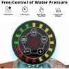 imageFOTING 2025Upgraded Electric Pressure Washer with Adjustable Touch Screen 5000PSI 33GPM8 Level 4 Quick Connect NozzlesInlet HoseampampFilterampampFoam Cannon for CarsFencesDrivewaysHome CleaningRED