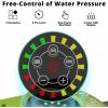 imageFOTING 2025Upgraded Electric Pressure Washer with Adjustable Touch Screen 5000PSI 33GPM8 Level 4 Quick Connect NozzlesInlet HoseampampFilterampampFoam Cannon for CarsFencesDrivewaysHome CleaningYELLOW
