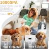 imageFOTING 6 in 1 Dog Grooming Vacuum ampamp Dryer Kit 10000pa Dogs Vacuums for Shedding Grooming 21L Double Dust Cup Separator Design Dog Dryer Clippers Brush Tool Pet Grooming Vacuum for Dogs at Home