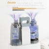 imageFOTING 6 in 1 Dog Grooming Vacuum ampamp Dryer Kit 10000pa Dogs Vacuums for Shedding Grooming 21L Double Dust Cup Separator Design Dog Dryer Clippers Brush Tool Pet Grooming Vacuum for Dogs at Home