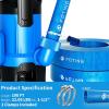 imageFOTING 75FT Pool Backwash Hose 112 IN HeavyDuty Discharge Hoses PVC Pool Drain Hose Lay Flat Hose for Pool Drainage Sump Pumps Yard Water Transfer WeatherProof Water Pump Hose100FT