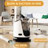 imageFOTING 8 in 1 Dog Grooming Vacuum ampamp Dryer Kit Dog Vacuum for Shedding Grooming with 3L Dust Cup Touchscreen Adjustable Speed Temperature Control Clippers Brush Pet Grooming Vacuum for Dogs at HomeLarge