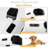 imageFOTING 8 in 1 Dog Grooming Vacuum ampamp Dryer Kit Dog Vacuum for Shedding Grooming with 3L Dust Cup Touchscreen Adjustable Speed Temperature Control Clippers Brush Pet Grooming Vacuum for Dogs at HomeSmall