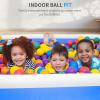 imageFOTING Inflatable Pool for Adults and Kids with Electric Pump ampamp Carrying Bag 120quot X 72quot X 23quot FullSized Blow Up Pool Oversized Thickened Family Large Swimming Pool for Backyard Garden Outdoor Summer