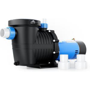 imageFOTING InAbove Ground Pool Pump Self Primming Dual Speed 2HP 31707000GPH 230V 15quot ampamp 2quot NPT Inlet Connectors25HP Dual Voltage