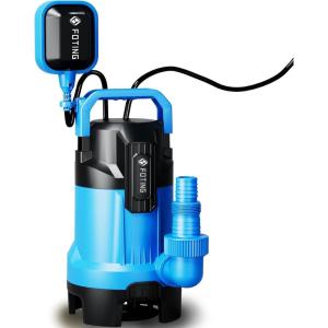 imageFOTING Submersible Water Pump  14HP Utility Pump  1676GPH Thermoplastic Electric Portable Transfer Water Pump  25Foot Cord for Pool Tub Garden Pond Draining34HP 4300GPH with Float Switch