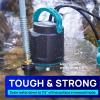 imageAquastrong 12 HP Utility Pump 3159 GPH Submersible Water Pump with Float Switch Draining Flooded Basement Pool Hot Tub Pond Garden Irrigation 10ft Cord12 HP Sump Pump with Float