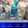 imageAquastrong 12 HP Utility Pump 3159 GPH Submersible Water Pump with Float Switch Draining Flooded Basement Pool Hot Tub Pond Garden Irrigation 10ft Cord12 HP Sump Pump with Float