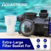 imageAQUASTRONG InAbove Ground Pool Pump High Flow Dual Speed 2HP 5186 GPH 115V15hp
