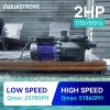 imageAQUASTRONG InAbove Ground Pool Pump High Flow Dual Speed 2HP 5186 GPH 115V2hp