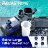 imageAQUASTRONG InAbove Ground Pool Pump High Flow Dual Speed 2HP 5186 GPH 115V3hp