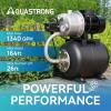 imageAquastrong 16 HP Portable Shallow Well Pump Garden 1320 GPH 115V Stainless Steel Sprinkler Water Transfer Draining Irrigation Pump for Lawn or Garden16 Hp With Tanknsf