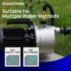 imageAquastrong 16 HP Portable Shallow Well Pump Garden 1320 GPH 115V Stainless Steel Sprinkler Water Transfer Draining Irrigation Pump for Lawn or Garden12 Hp
