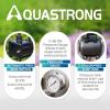 imageAquastrong 16 HP Portable Shallow Well Pump Garden 1320 GPH 115V Stainless Steel Sprinkler Water Transfer Draining Irrigation Pump for Lawn or Garden16 Hp With Tanknsf
