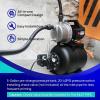 imageAquastrong 16 HP Shallow Well Pump with Pressure Tank 1320 GPH 115V Stainless Steel Irrigation Automatic Water Booster Jet Pump for Home Garden Lawn