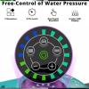 imageFOTING Electric Pressure WasherAdjustable Touch Screen 5000PSI 33GPM8 Level 58Total Long 4 Quick Connect NozzlesInlet HoseampampFilterampampFoam Cannon for CarsFencesDrivewaysHome CleaningYellowBLUE