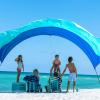 imageNew Shibumi Shade Classic with Quiet Canopy The Original WindPowered Beach Shade Shade for 8 People Weighs Only 4 lbs Sets up in 3 Minutes Wind Assist Included