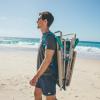 imageShibumi Beach Chair AntiRust Marine Grade Frame 300lb Capacity Weighs 8 Pounds Adjustable Padded Backpack Straps Breathable Fabric4