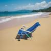 imageShibumi Beach Chair AntiRust Marine Grade Frame 300lb Capacity Weighs 8 Pounds Adjustable Padded Backpack Straps Breathable Fabric4