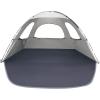 imageWhiteFang Beach Tent AntiUV Portable Sun Shade Shelter for 3468 Person Extendable Floor with 3 Ventilating Mesh Windows Plus Carrying Bag Stakes and Guy LinesBabys Breath