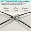 imageWhiteFang Beach Tent AntiUV Portable Sun Shade Shelter for 3468 Person Extendable Floor with 3 Ventilating Mesh Windows Plus Carrying Bag Stakes and Guy LinesBabys Breath
