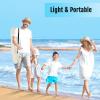 imageWhiteFang Deluxe Pop Up Beach Tent Sun Shade Shelter for 3456 Person UV Protection Extendable Floor with 3 Ventilating Windows Plus Carrying Bag Stakes and Guy LinesBabys Breath