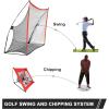imageWhiteFang Golf Net Bundle Golf Practice Net 10x7 feet with Golf Chipping Nets Golf Hitting Mat ampamp Golf Balls Packed in Carry Bag for Backyard Driving Indoor OutdoorGolf Net 4 in 1