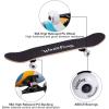 imageWhiteFang Skateboards for Beginners Complete Skateboard 31 x 788 7 Layer Canadian Maple Double Kick Concave Standard and Tricks Skateboards for Kids and BeginnersSkateLane