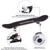 imageWhiteFang Skateboards for Beginners Complete Skateboard 31 x 788 7 Layer Canadian Maple Double Kick Concave Standard and Tricks Skateboards for Kids and BeginnersTesting