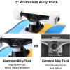 imageWhiteFang Skateboards for Beginners Complete Skateboard 31 x 788 7 Layer Canadian Maple Double Kick Concave Standard and Tricks Skateboards for Kids and BeginnersSkateLane