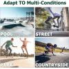 imageWhiteFang Skateboards for Beginners Complete Skateboard 31 x 788 7 Layer Canadian Maple Double Kick Concave Standard and Tricks Skateboards for Kids and BeginnersGreatUS
