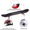 imageWhiteFang Skateboards for Beginners Complete Skateboard 31 x 788 7 Layer Canadian Maple Double Kick Concave Standard and Tricks Skateboards for Kids and BeginnersFun Passion