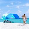 imageNew Shibumi Shade Classic with Quiet Canopy The Original WindPowered Beach Shade Shade for 8 People Weighs Only 4 lbs Sets up in 3 Minutes Wind Assist Included