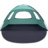 imageWhiteFang Beach Tent AntiUV Portable Sun Shade Shelter for 3468 Person Extendable Floor with 3 Ventilating Mesh Windows Plus Carrying Bag Stakes and Guy LinesBeach Glass