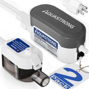 imageAquastrong 138 HP 85 GPH HVAC Condensate Pump 115V230V Automatic Safety Switch AC Condensate Removal for Air Conditioner Furnace Dehumidifier 33 Power CordMini Split Condensate Pump 2 Pack