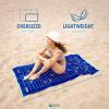 imageShibumi Luxe Towel Shady Days 35quot x 68quot Oversized and Lightweight Beach Towel Extra Soft Velour Front and Absorbent Terry Back 100 Cotton ampamp Machine Washable