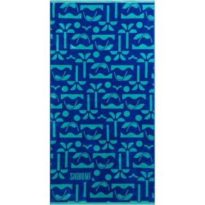 imageShibumi Luxe Towel Relax on Repeat 35quot x 68quot Oversized and Lightweight Beach Towel Extra Soft Velour Front and Absorbent Terry Back 100 Cotton ampamp Machine Washable