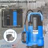 imageFOTING 2025 Upgraded Automatic Sump pump 4900GPH 12HP Submersible Water Pump with Float Switch  Removes Water Down to 004quot Sealed Utility Pump for Pond Pool Draining Basement with 10ft Cord15 HP 6300 GPH with Float Switch