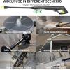 imageFOTING Power Pressure Washer with 4 Quick Connect NozzlesInlet Hose ampamp Filter Foam Cannon for CarsFencesDrivewaysPatiosHome CleaningGreenGreen