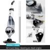 imagePool Vacuum for Above Ground Pool 195 GPM with 60quot Extendable Pole Running time up to 1H Handheld Cordless Rechargeable Spa Vacuum Cleaner for Inground Pools Hot Tub Leaves Debris Shallow StepsBlack