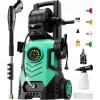 imageAdjustable Touch Screen 8 Level 4 Quick Connect NozzlesInlet HoseampampFilterampampFoam Cannon for CarsFencesDriveways