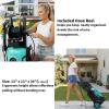 image2025New Pressure Washer 4800PSI 34quot Tall 4 Quick Connect NozzlesInlet HoseampampFilterampamp500mlFoam Cannon for CarsFencesDrivewaysHome CleaningBlue